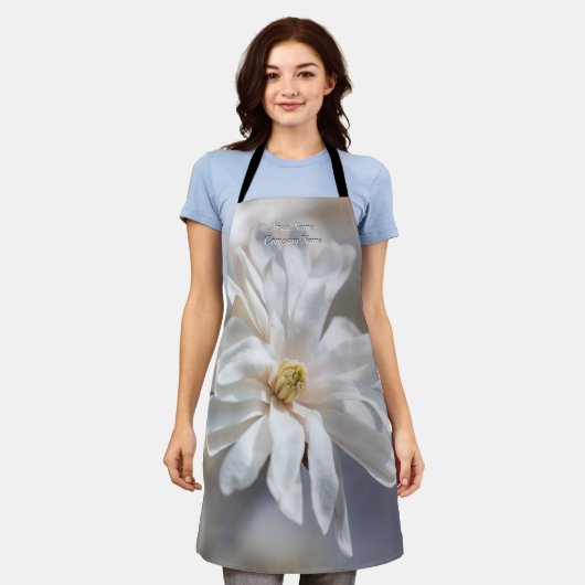 Star Magnolia Bloom Schürze (Getragen)