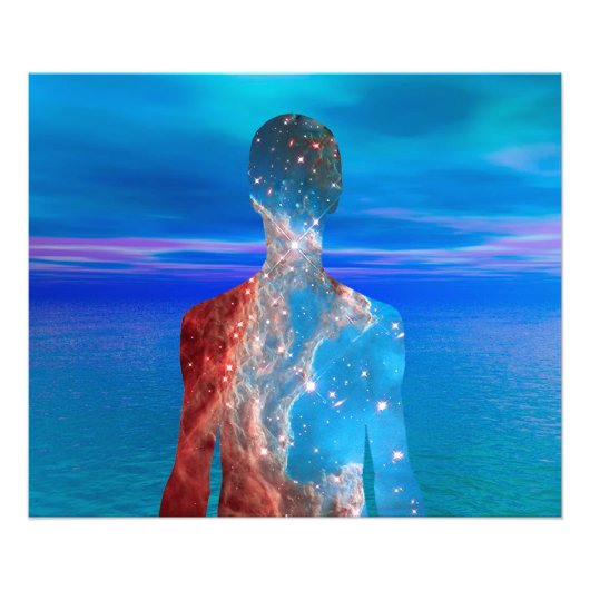 Star Man Fotodruck (Vorne)
