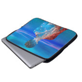 Star Man Laptopschutzhülle (Vorne Knopf)