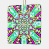 Star Mandela - Zwei Farbschemas Keramikornament (Links)