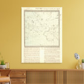 Star Map Leinwanddruck (Insitu (Wohnzimmer))