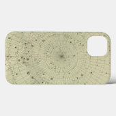 Star map of South Polar Region Case-Mate iPhone Hülle (Rückseite (Horizontal))
