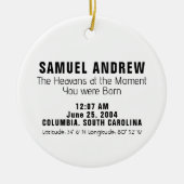 Star Map Ornament (Vorne)