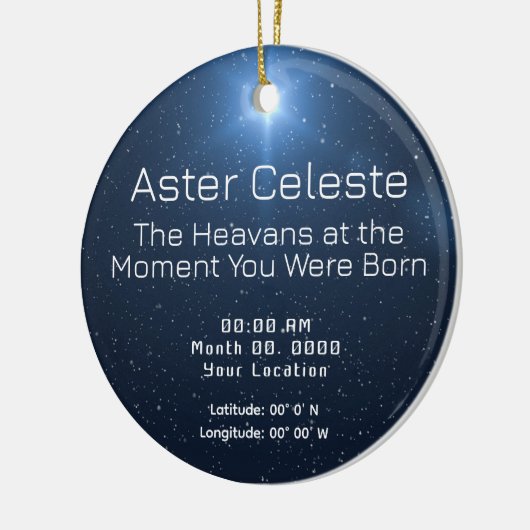 Star Map Ornament (Links)