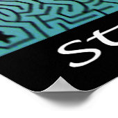 Star Maze Poster (Ecke)
