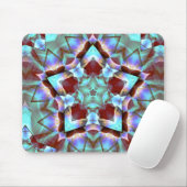 Star migriert zu Pentagon Grauen Neon Kaleidoskop Mousepad (Mit Mouse)