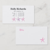 Star Mommy Calling Card Telefonnummerkarte (Vorne/Hinten)