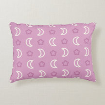Star & Moon Accent Pillow