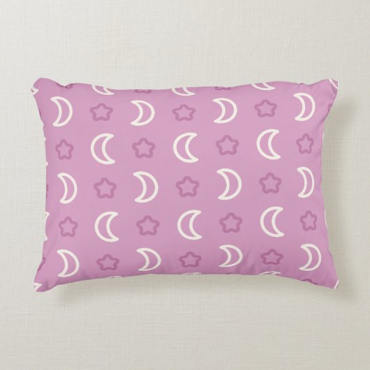 Star & Moon Accent Pillow Dekokissen (Vorderseite)