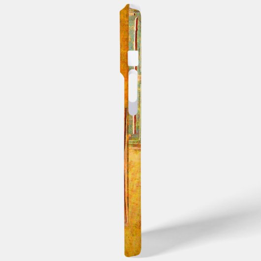 STAR MORGEN, gelb, braun, weiß Case-Mate iPhone Hülle (Rückseite / Links)