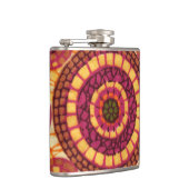 Star Mosaic Mandala Flachmann (Rechts)