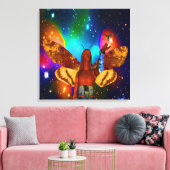 Star Moth Leinwanddruck (Insitu (Wohnzimmer))