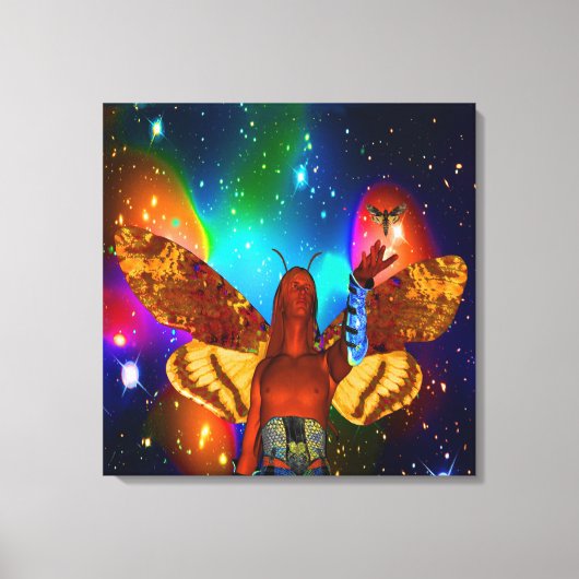 Star Moth Leinwanddruck (Vorderseite)