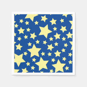 Star Niedlich Kid's Birthday Party Space Serviette