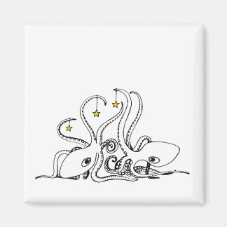 Star Octopodes Magnet