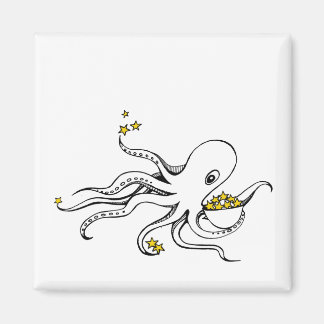 Star Octopus Magnet