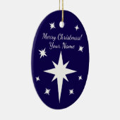 Star of Bethlehem personalized Christmas ornament (Rechts)