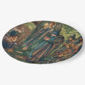 Star of Bethlehem (von Edward Burne-Jones) Paper P Pappteller (Schrägansicht)