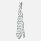 Star of David Eucalyptus Greenery Neck Tie Krawatte (Vorderseite)