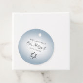 Star of David Simple Blue Bar Mitzvah Geschenkanhänger (Beispiel)