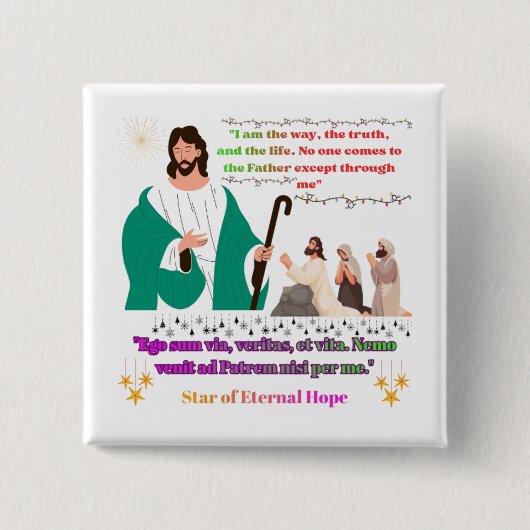 Star of Eternal Hope Button (Vorderseite)