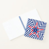 Star of Freedom (Stripe) Notizblock (Innenseite)