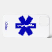 Star of Life Case-Mate iPhone Hülle (Rückseite (Horizontal))