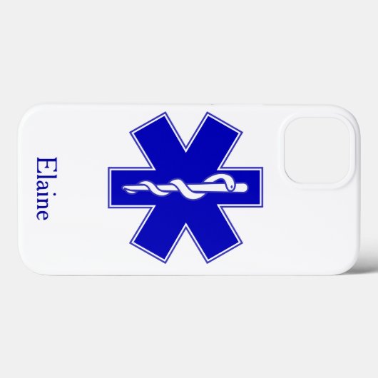 Star of Life Case-Mate iPhone Hülle (Rückseite (Horizontal))