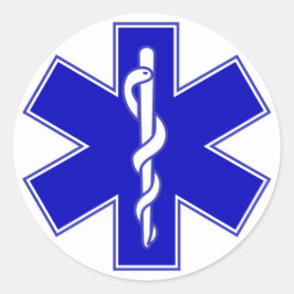 Star of Life EMS Aufkleber