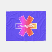 Star of Life (EMT) Ipanema Fleecedecke (Vorderseite (Horizontal))