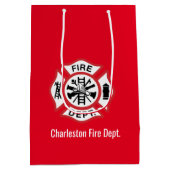 Star of Life, EMT Logo Symbol Mittlere Geschenktüte (Rückseite)