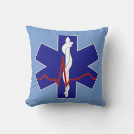 Star of Life Heart Beat Kissen