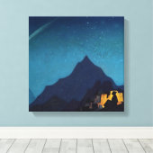 "Star of the Hero" von Nicholas Roerich Leinwanddruck (Insitu (Holzboden))