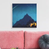 "Star of the Hero" von Nicholas Roerich Leinwanddruck (Insitu (Wohnzimmer))