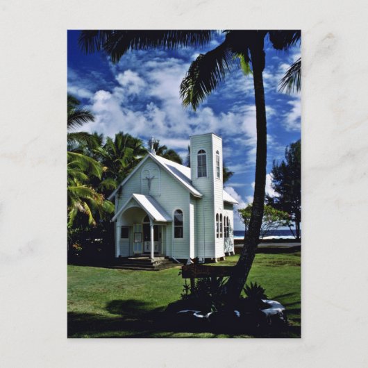 Star of the Sea "Painted" Church - Kalapana, Haw Postkarte (Vorderseite)