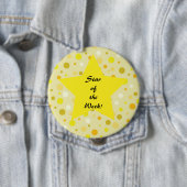 Star of the Week Yellow Star Dot Hintergrund Button (Beispiel)