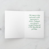 Star of Wonder - Christmas Card Karte (Innenseite)