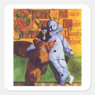 STAR of WONDER Kleine Aufkleber auf dem Platz