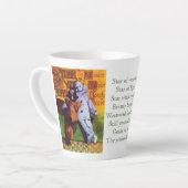 STAR OF WONDER Latte Tasse (Linke Ecke)