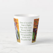 STAR OF WONDER Latte Tasse (Vorderseite)