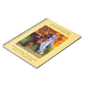 STAR of WONDER Spiral Notebook - Gold Notizblock (Linke Seite)