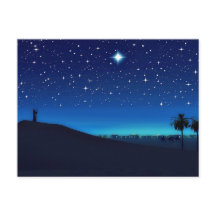 Star Over Bethlehem Postcard