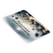 Star Over Stillness Weihnachten Magnet (Rechte Seite)