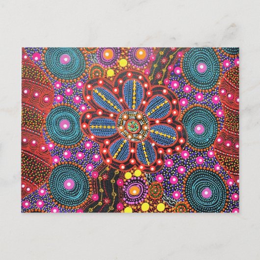 Star Path by Karen Bird Ngale Postkarte (Vorderseite)