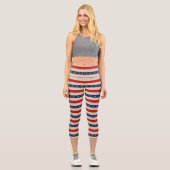Star Patriotic Capri Leggings (Vorderseite)