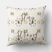 Star Pattern Bleibe starkes Kissen (Rückseite)