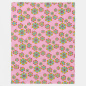 star pattern fleecedecke (Vorderseite)