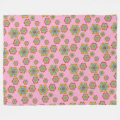 star pattern fleecedecke (Vorderseite (Horizontal))