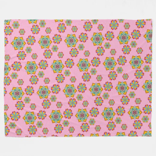 star pattern fleecedecke (Vorderseite (Horizontal))