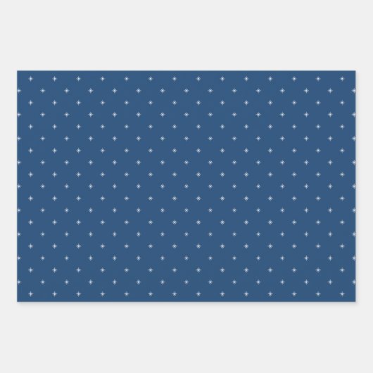 Star Pattern Geschenkpapier Set (Vorderseite 3)